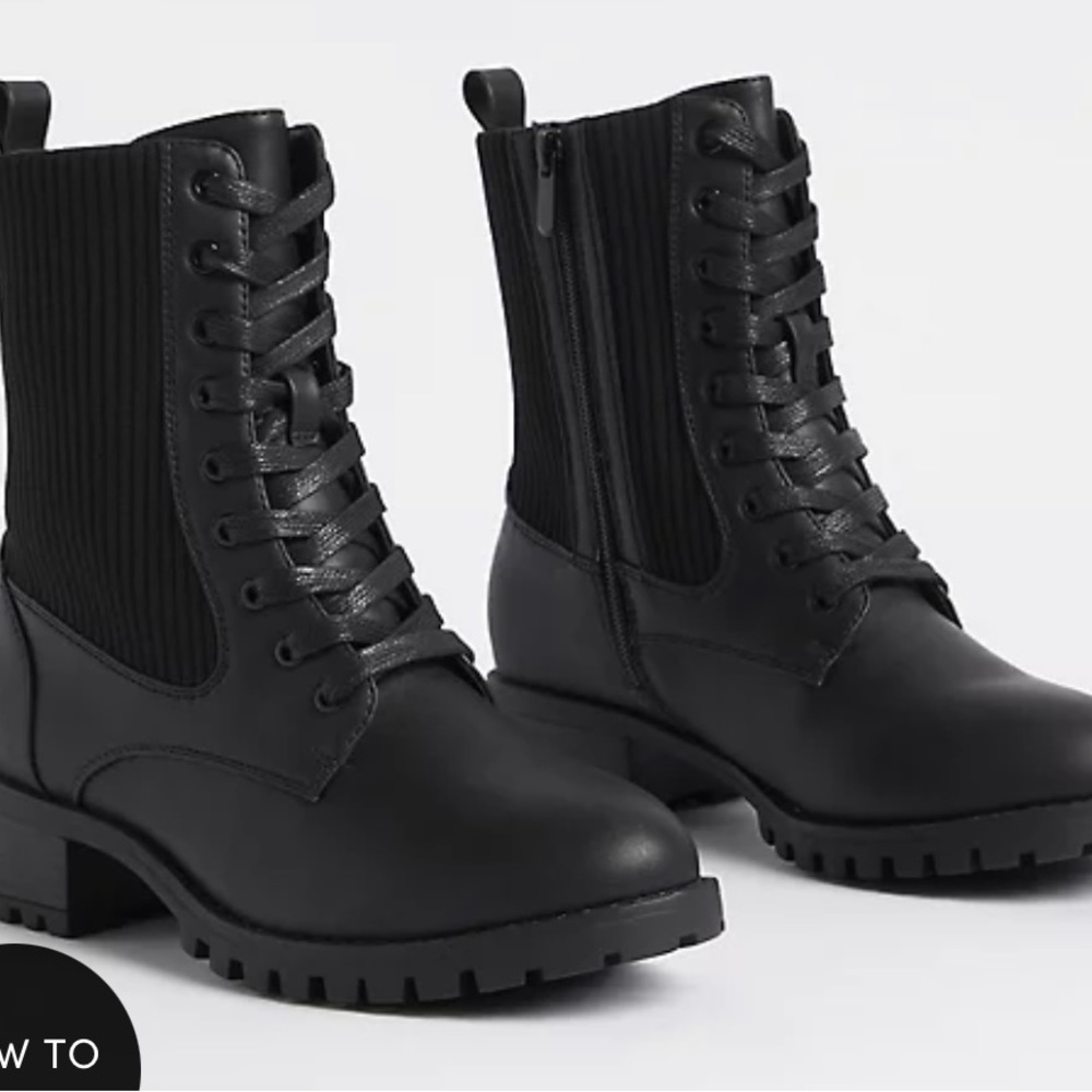 NEW TORRID COMBAT BOOTS!